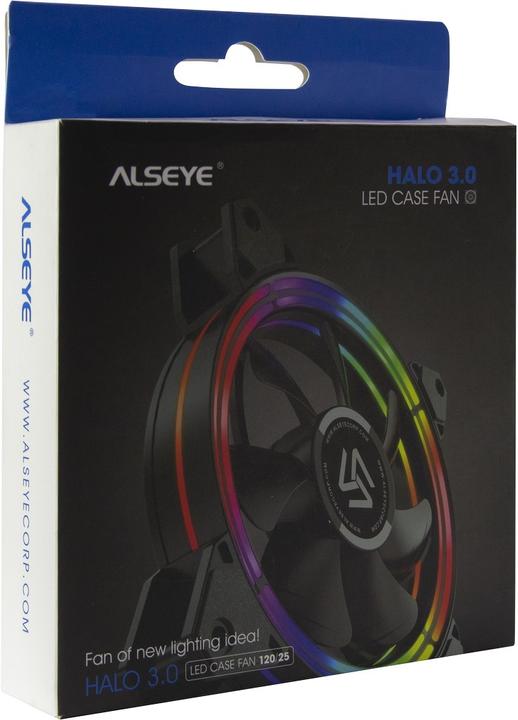 Image du produit Intertech Inter-Tech Alseye Halo 3.0 Boîtier d'ordinateur Ventilateur (120 mm, 1 x)