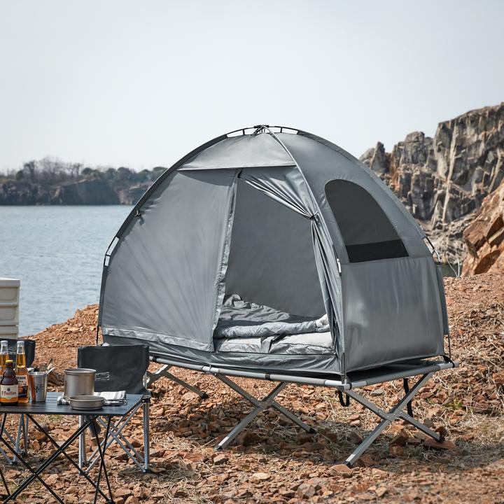Actual product image SoBuy 4in1 tent camp bed (Pitching tent, 12 kg, 1 person)