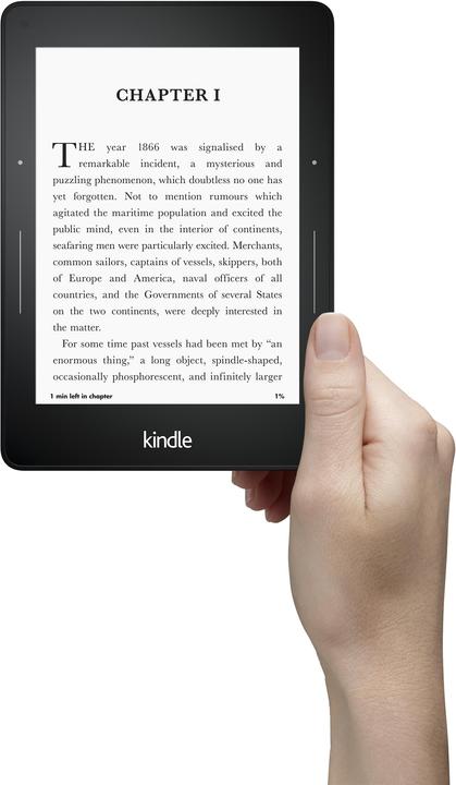 Actual product image Amazon Kindle Voyage - Special Offers (6", 4 GB, Black)