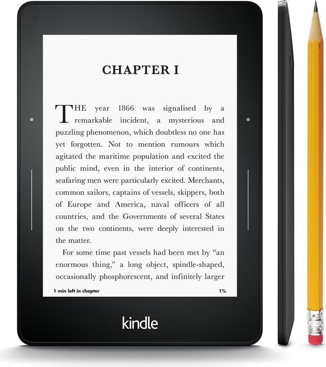 Actual product image Amazon Kindle Voyage - Special Offers (6", 4 GB, Black)