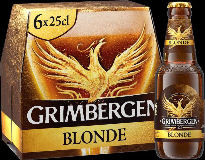 Image du produit Grimbergen Blonde (6 x 25 cl)