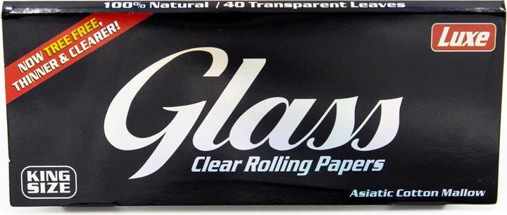 Produktbild Gildo Glass King Size Transparent Cellulose Papers 1 Pack