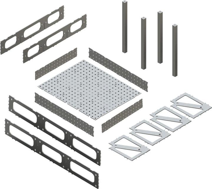 Image du produit Stahlwerk Table de soudage 3D WT-100 3D ST (100 cm, 80 cm)