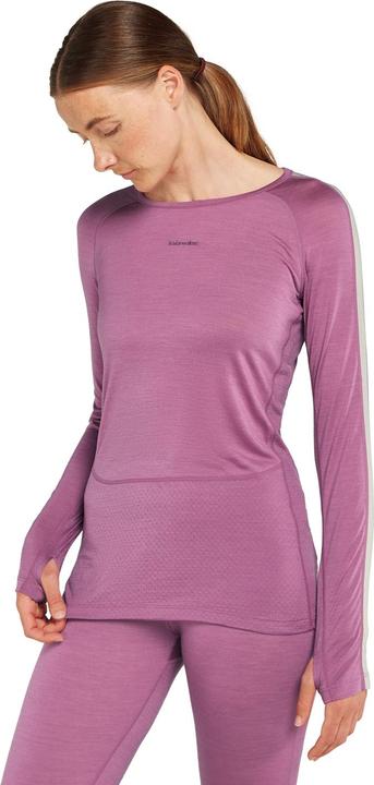 Actual product image Icebreaker Women Merino 125 ZoneKnit LS Crewe (L)