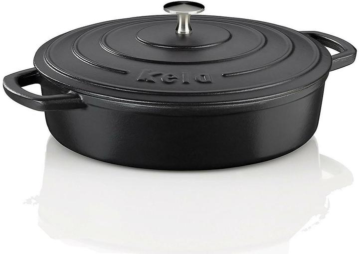 Actual product image Kela Roasting tray round Calido (28 cm, Casserole + Stewpot, Cast iron)
