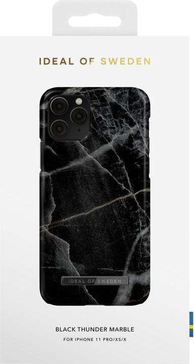 Produktbild iDeal Of Sweden Designer Hard-Cover Black Thunder Marble (Apple iPhone 11 Pro)