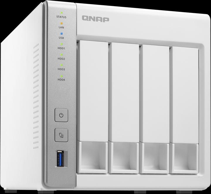 Actual product image QNAP Ts-431p (1 x 2 TB)