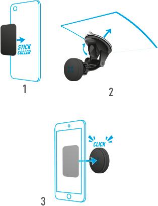 Image du produit Mobilis U.FIX Universal Car Nav. Kit