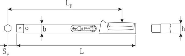 Productafbeelding Stahlwille Momentsleutel service MANOSKOP® | 730/5 Snel (6 Nm, 50 Nm)