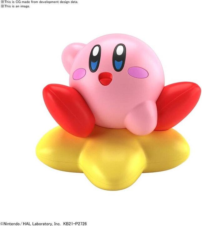 Actual product image Bandai Model Kit EG KIRBY