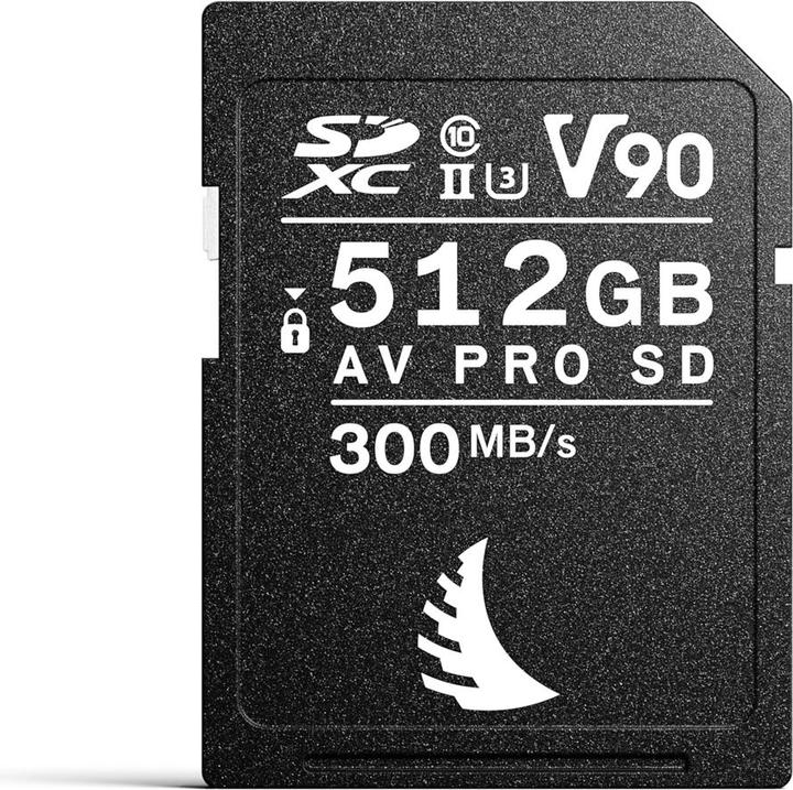 Actual product image Angelbird AV PRO V90 (512 GB, SDXC, U3, UHS-II)