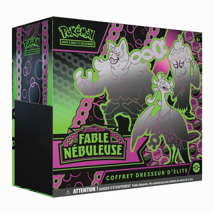 Image du produit Pokémon JCC - Écarlate et Violet - Coffret Dresseur d'Élite EV6.5 (Français, Boîte Elite / Top Trainer)