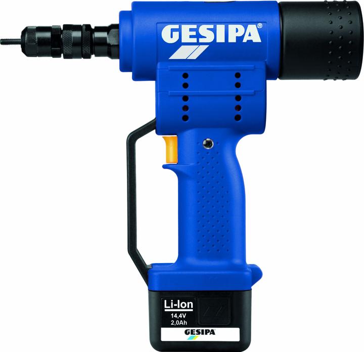 Actual product image Gesipa Fire Bird Blind Rivet Nut Setter with Charger + Case