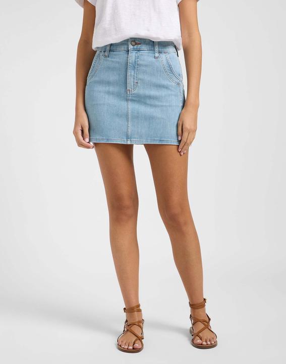 Lee Jeansrock Double Seamed Mini Skirt