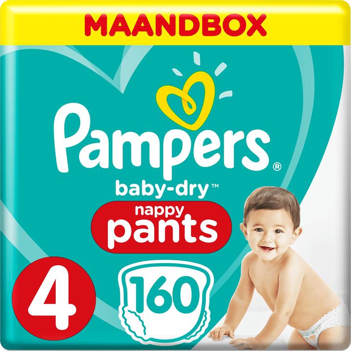 Produktbild Pampers Baby-Dry Pants ALT (Gr. 4, Monatsbox, 160 Stück)