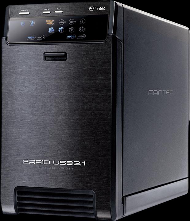 Fantec QB-X2U31z 2 x 3.5 SATA Raid HDD USB 3.1 (3.5")