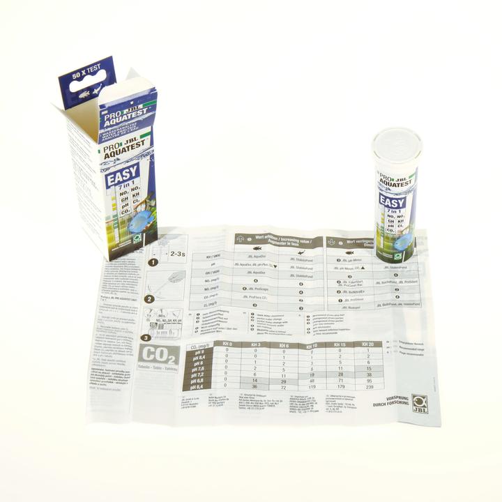 Image du produit JBL Aquaristik und Terraristik EasyTest 7 en 1 (Entretien de l'eau de l'aquarium)