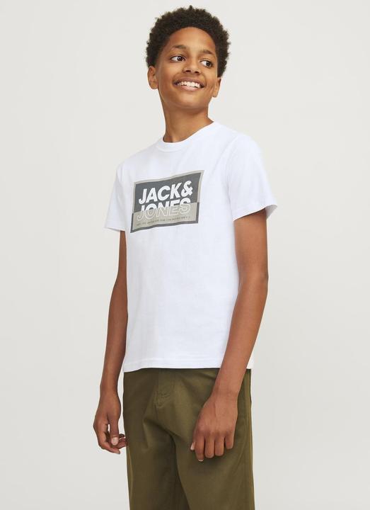 Actual product image Jack & Jones Jcologan Tee Ss Crew Neck Ss24 Jnr (128)