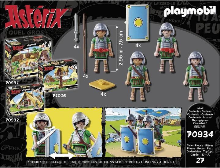 Image du produit Playmobil Troupe romaine (70934, Playmobil Astérix)