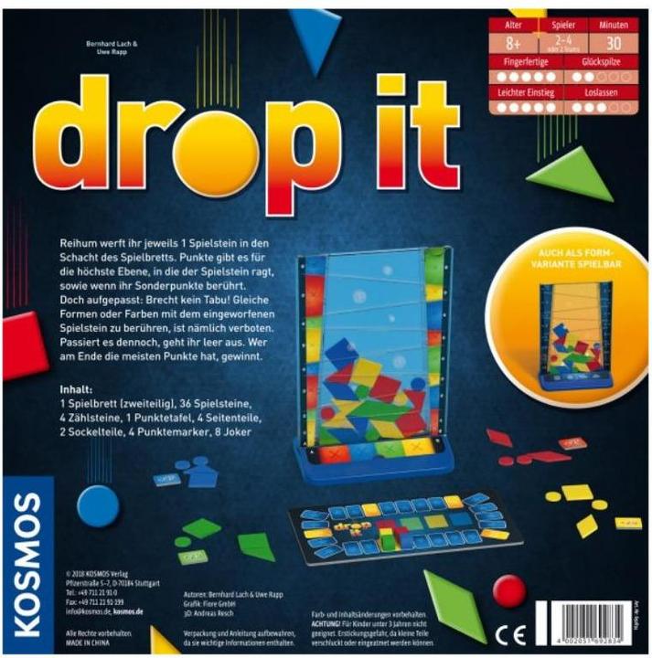 Produktbild Kosmos Drop it (Deutsch)