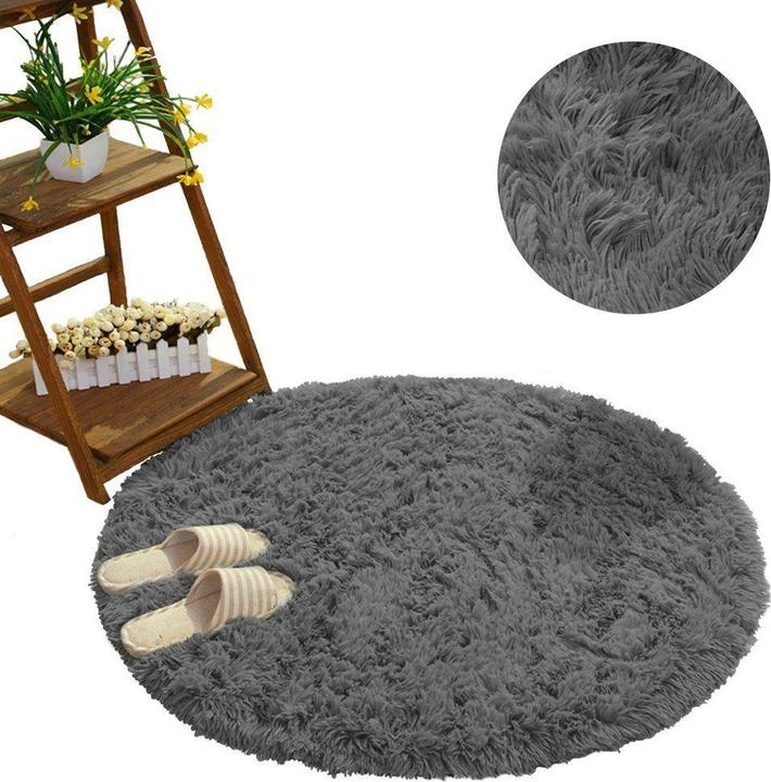 Image du produit Strado Tapis rond Shaggy 300x300 GreyNight (gris) universel (Ø 300 cm)
