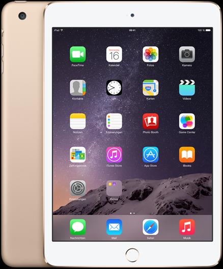Apple iPad mini 3 (4G, 7.90", 128 Go, Or)