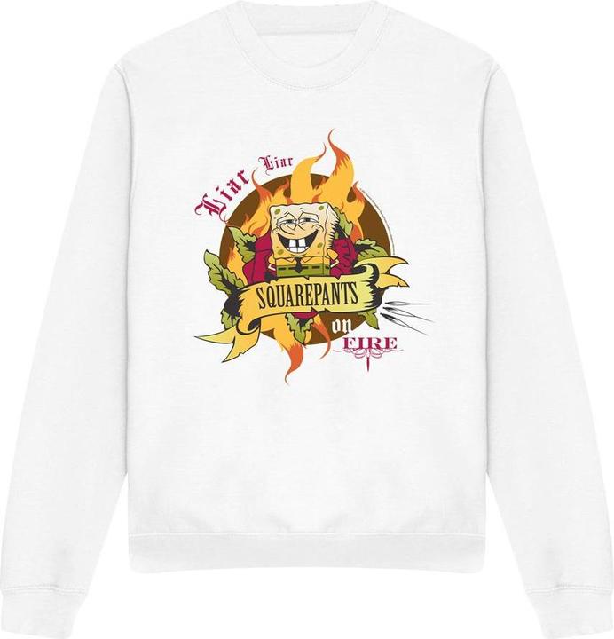 Spongebob Squarepants Liar Liar Pants On Fire Sweatshirt