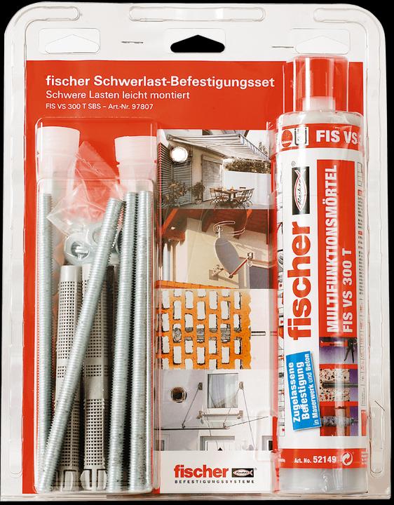 Produktbild Fischer Schwerlastbef.Set 300 T SBS Set M10 (6 Stk.)
