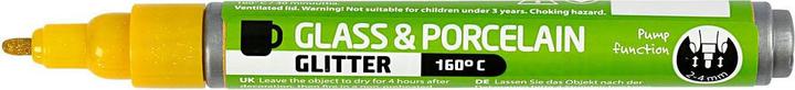 Produktbild Creativ Company Glas-/Porzellanmalstift (Gelb, 4 mm, 1 x)