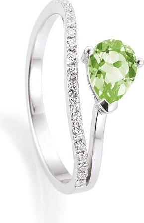 Actual product image Breuning RING - ED.TOP.HELL/Brill. 0,124 Ct. H/si (59, 585/14 K Gold)