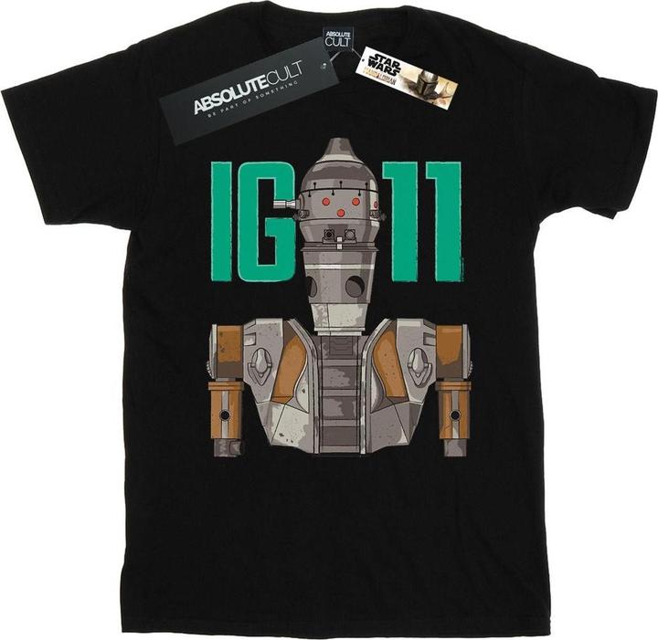 Star Wars The Mandalorian IG11 Bounty Hunter TShirt (S)