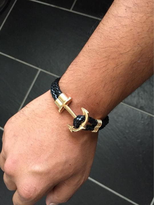 Image du produit PhoneLook Bracelet ancre corde cuir (Tissu)