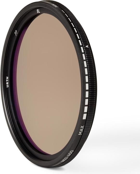 Immagine prodotto Urth Filtro ND variabile da 77 mm ND2 400 (1 8,6 stop) (Filtri grigi)