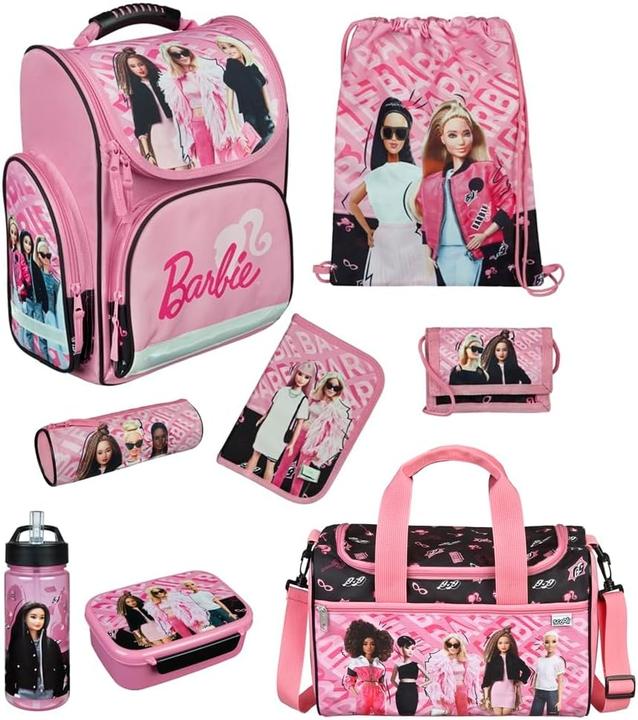 Actual product image Familando Ergonomisches Barbie Schulranzen-Set (15 l)