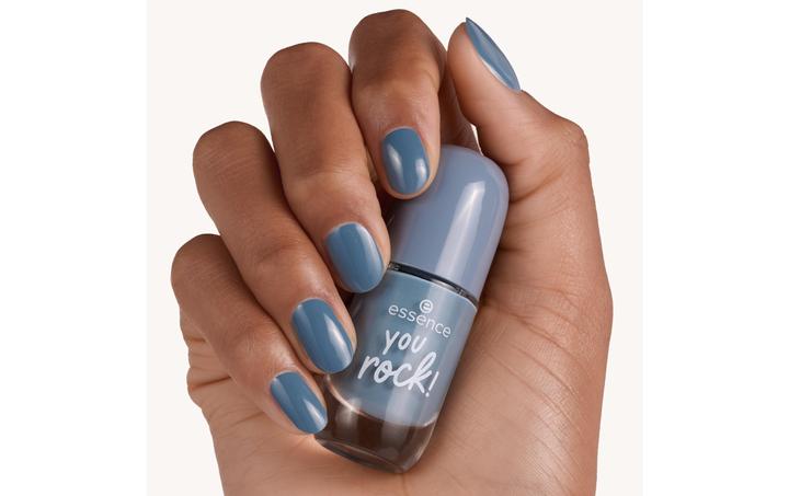Produktbild essence Gel Nail Colour 64 YOU rock! (Grau, Gel-Effekt Nagellack)