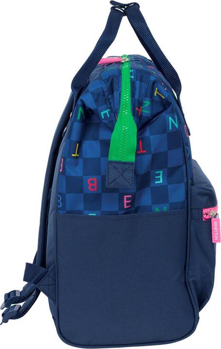 Produktbild Benetton Schulrucksack Marineblau 27 x 40 x 19 cm