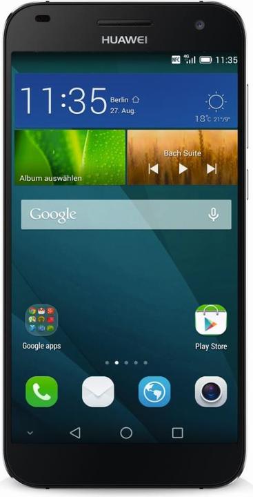 Huawei Ascend G7 (16 GB, Schwarz, 5.50", 13 Mpx, 4G)