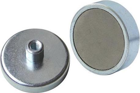 Actual product image Helmuth A. Jensen Pot magnet ø80mm M10 ECLIPSE 1stk