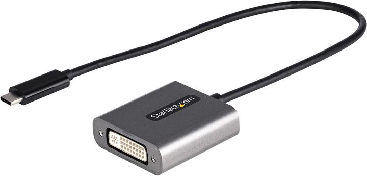 StarTech Adaptateur USB-C vers DVI - 0p - USB-C vers DVI-D - Dongle USB-C - Adaptateur de moniteur USB (USB-C, 38 cm)