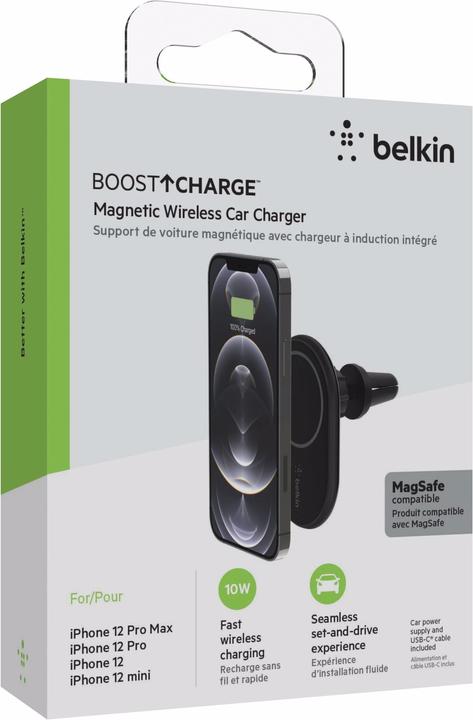 Immagine prodotto Belkin Magnetic Wireless Car Charger