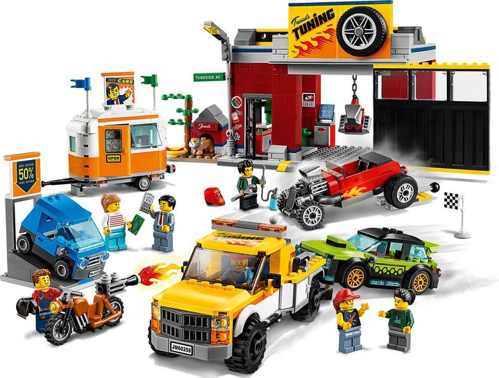 Actual product image LEGO Tuning Workshop (60258, LEGO City)