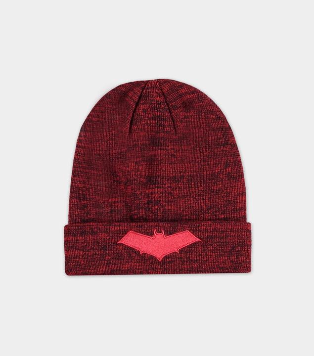 Actual product image Batman Core Red Hood Logo Men's Beanie (One size)