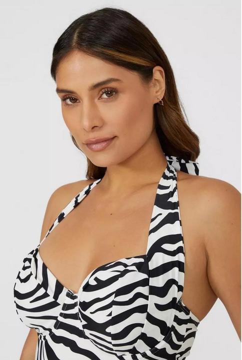 Produktbild Universal Textiles Womens/Ladies Zebra Print One Piece Swimsuit (70 H)