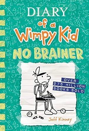 Actual product image Diary of a Wimpy Kid 18: No Brainer (English, Jeff Kinney., 2023)