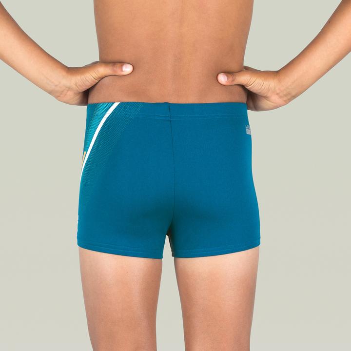 Produktbild Nabaiji Badehose Boxer Jungen - 500 Fitib blau (8, 9, 10)