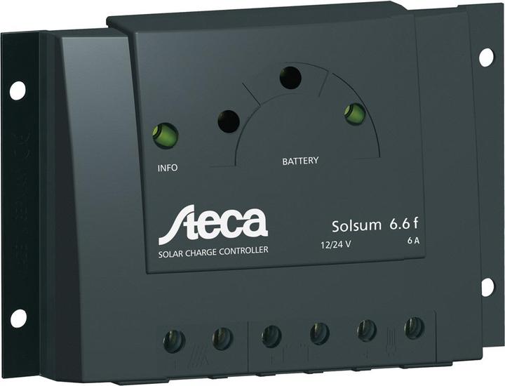 Actual product image Steca Solar charge controller Solsum 0606