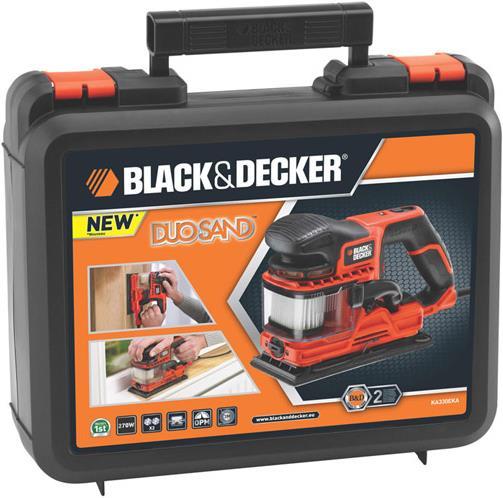 Actual product image Black & Decker 270W orbital sander DUOSAND (Sander, 270 W)