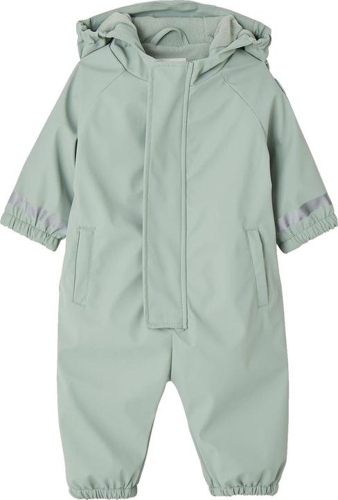 Immagine prodotto Vertbaudet Baby Regen-Overall mit Fleecefutter und Kapuze, Recycling-Polyester (104)