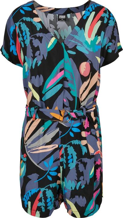 Produktbild Urban Classics Ladies Short Viscose Belt Jumpsuit - 12110 (L)