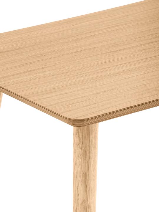 Actual product image Oakywood Classic Desk - Classic solid wood desk - Oak veneer / 120x60 - (120 x 60 cm)